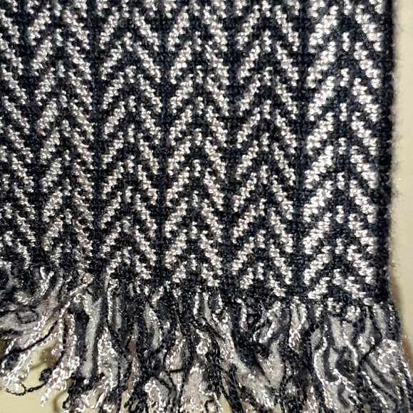 PHILOSOPHY SKIRT Black White SKATER EYELASH HEM NEW! - Picture 2 of 4